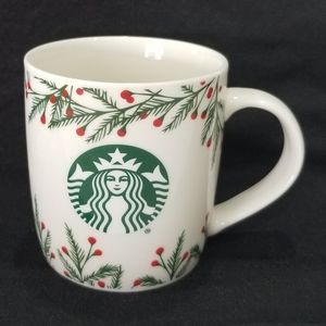 Starbucks Christmas Hollyberry Coffee Mug